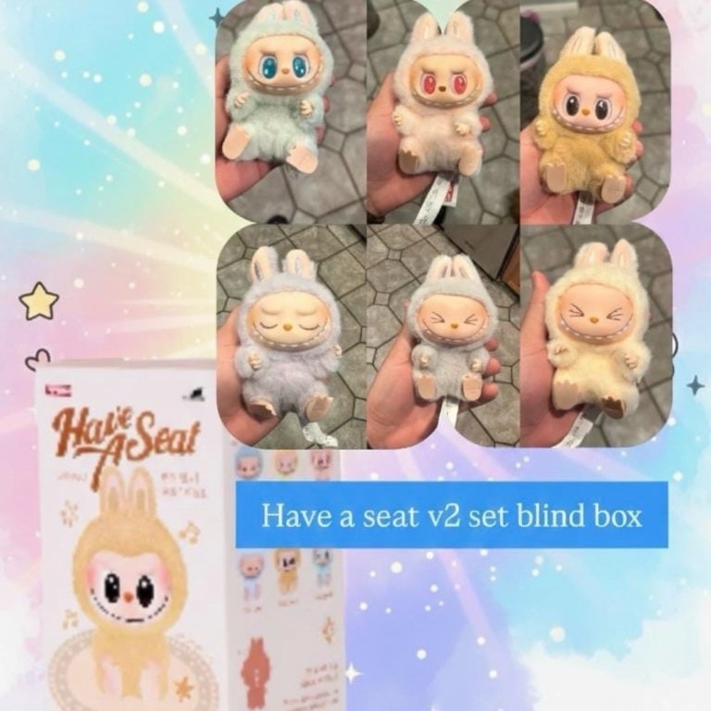 Have a Seat V2 Plush Blind Box confirmed and blind